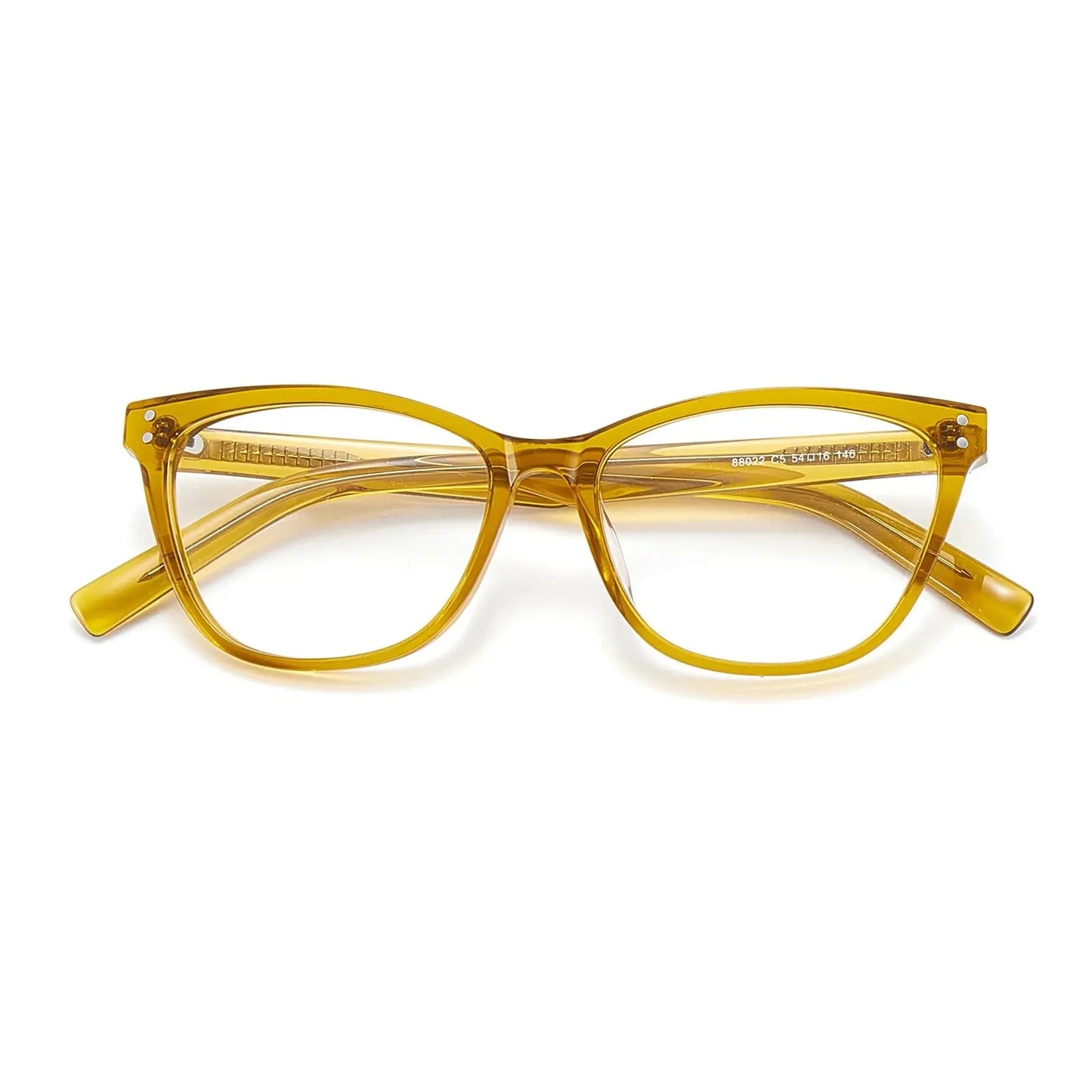 Women's Cat Eye Full Rim Acetate Prescription Glasses 88022 — view 7 | Rx Spectacle