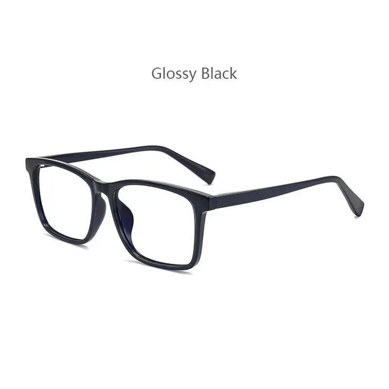 Men's Square Full Rim Titanium Prescription Glasses 59242 — view 6 | Rx Spectacle