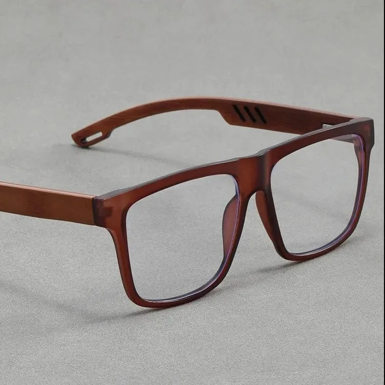 Unisex Square Full Rim Acetate Prescription Glasses 100850 — view 5 | Rx Spectacle