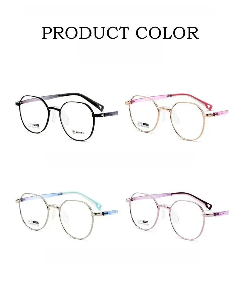 Unisex Square Full Rim Alloy Prescription Glasses 7509s — view 9 | Rx Spectacle