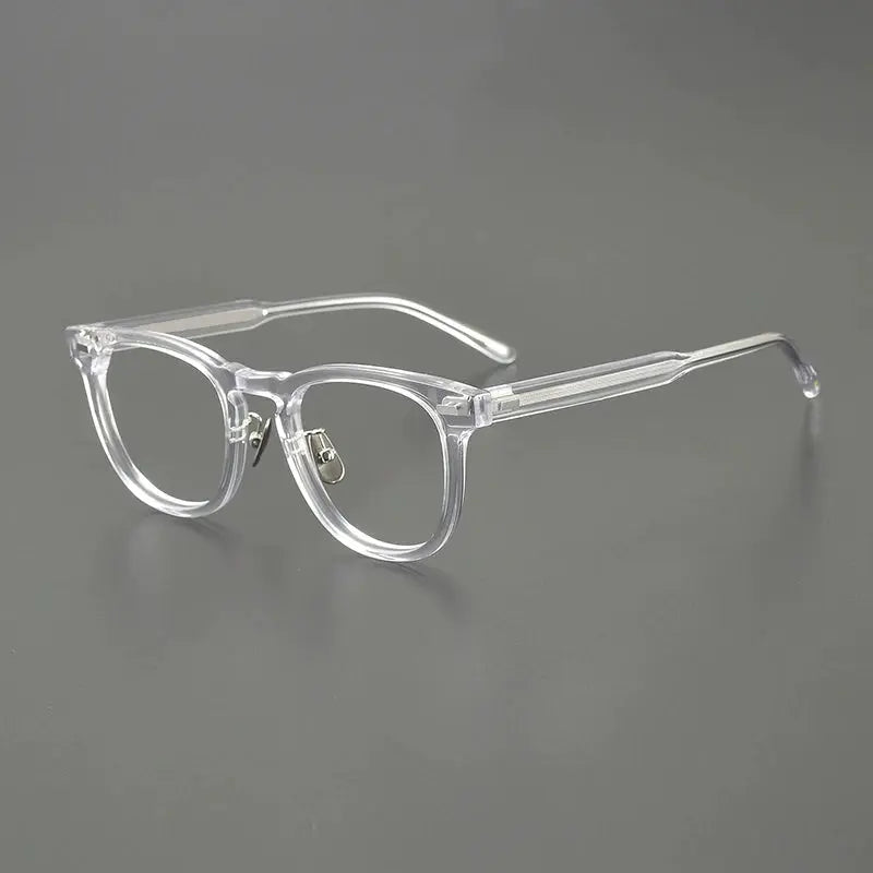 Unisex Square Full Rim Acetate Prescription Glasses 14422 — view 6 | Rx Spectacle