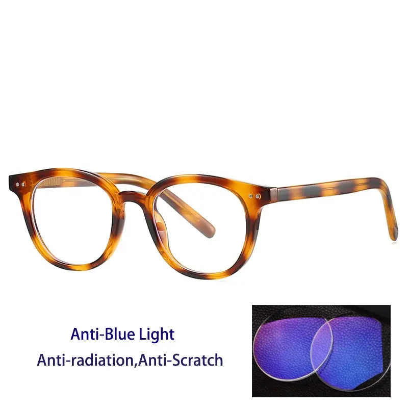Unisex Oval Full Rim TR90 Reading Glasses 28005 — view 3 | Rx Spectacle