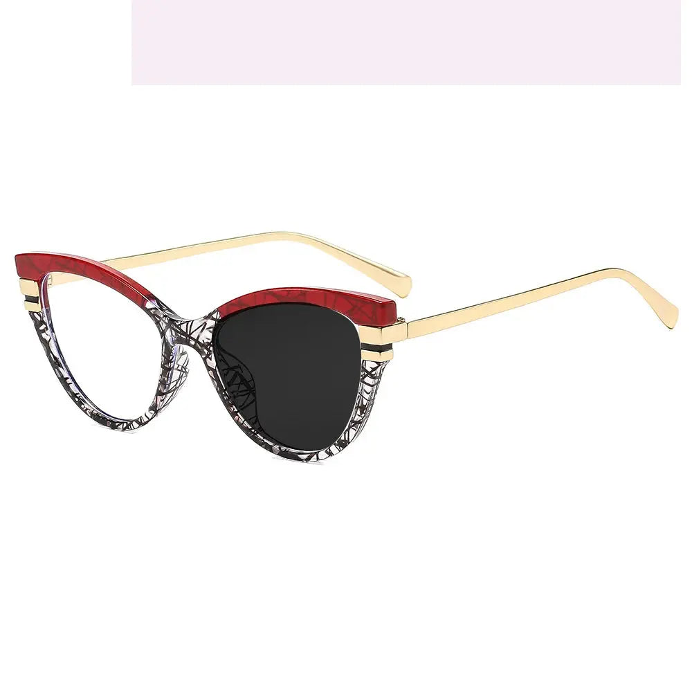 Women's Cat Eye Full Rim TR90 Reading Glasses 726947 — view 6 | Rx Spectacle