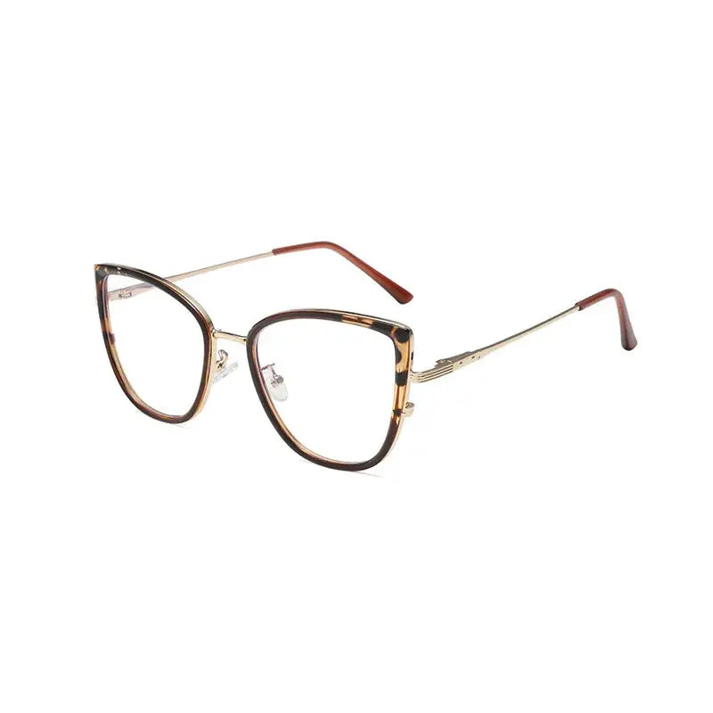 Women's Cat Eye Full Rim TR90 Prescription Glasses Y3024 — view 9 | Rx Spectacle