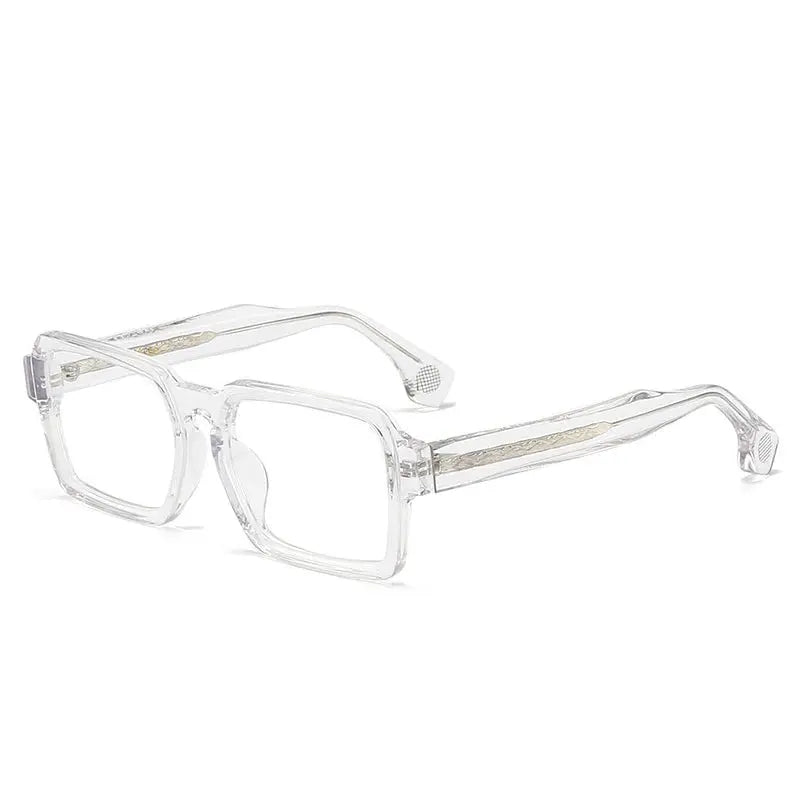 Unisex Browline Full Rim Acetate Prescription Glasses 69278 — view 3 | Rx Spectacle
