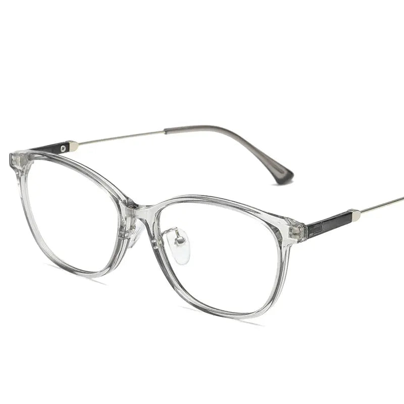 Unisex Round Full Rim Plastic Prescription Glasses 81290 — view 7 | Rx Spectacle