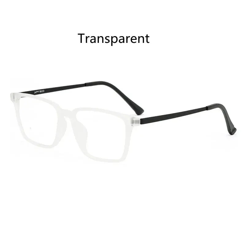 Unisex Square Full Rim Titanium Reading Glasses 98221 — view 14 | Rx Spectacle