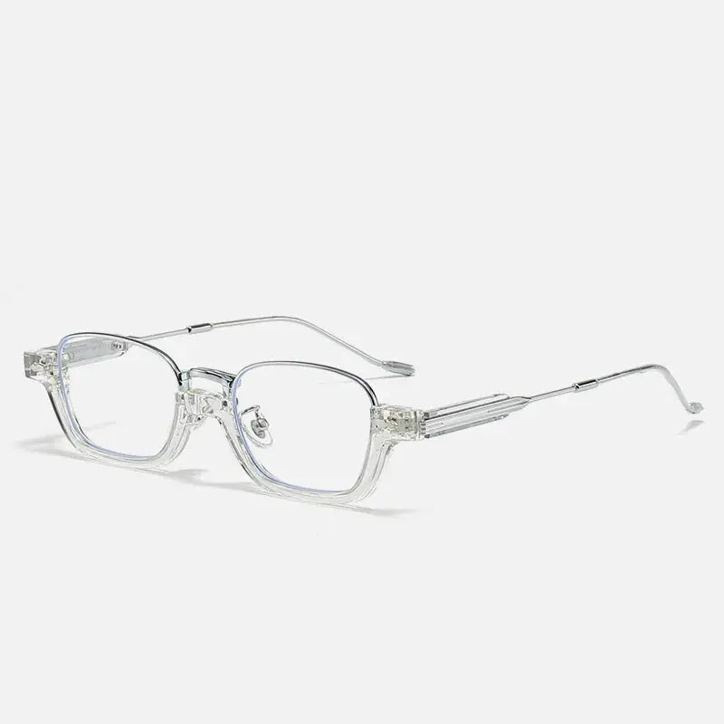 Unisex Semi-Rimless Acetate Reading Glasses 22015 — view 6 | Rx Spectacle