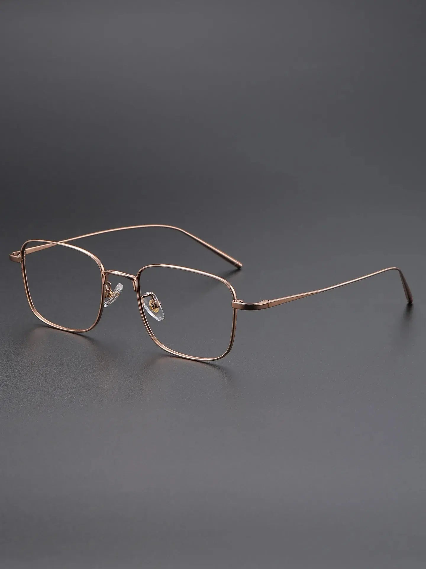 Unisex Polygon Full Rim Titanium Oversized Prescription Glasses 27268 — view 3 | Rx Spectacle