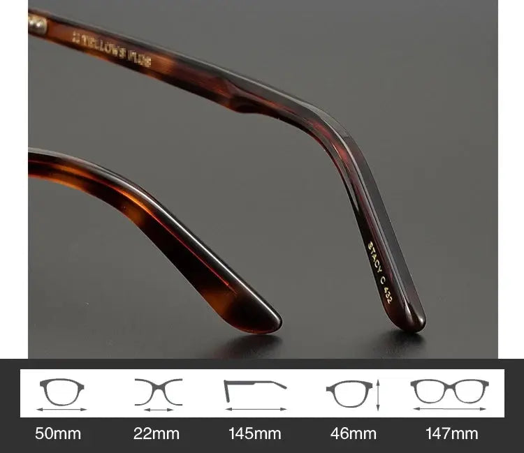 Unisex Oval Full Rim Titanium Prescription Glasses 465022 — view 2 | Rx Spectacle