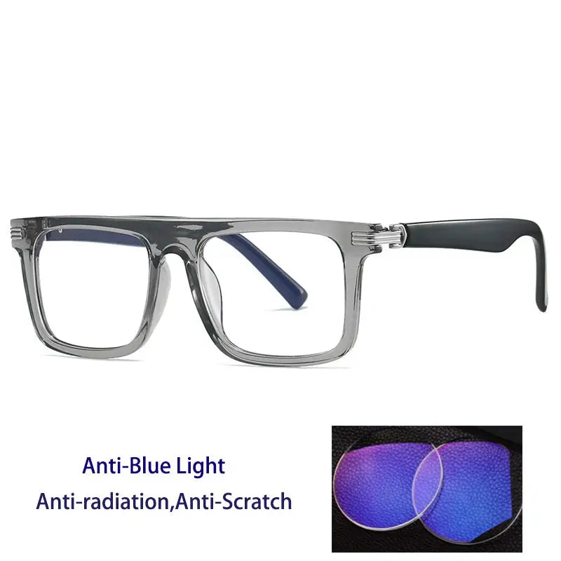 Unisex Browline Full Rim Prescription Glasses 226100 — view 5 | Rx Spectacle