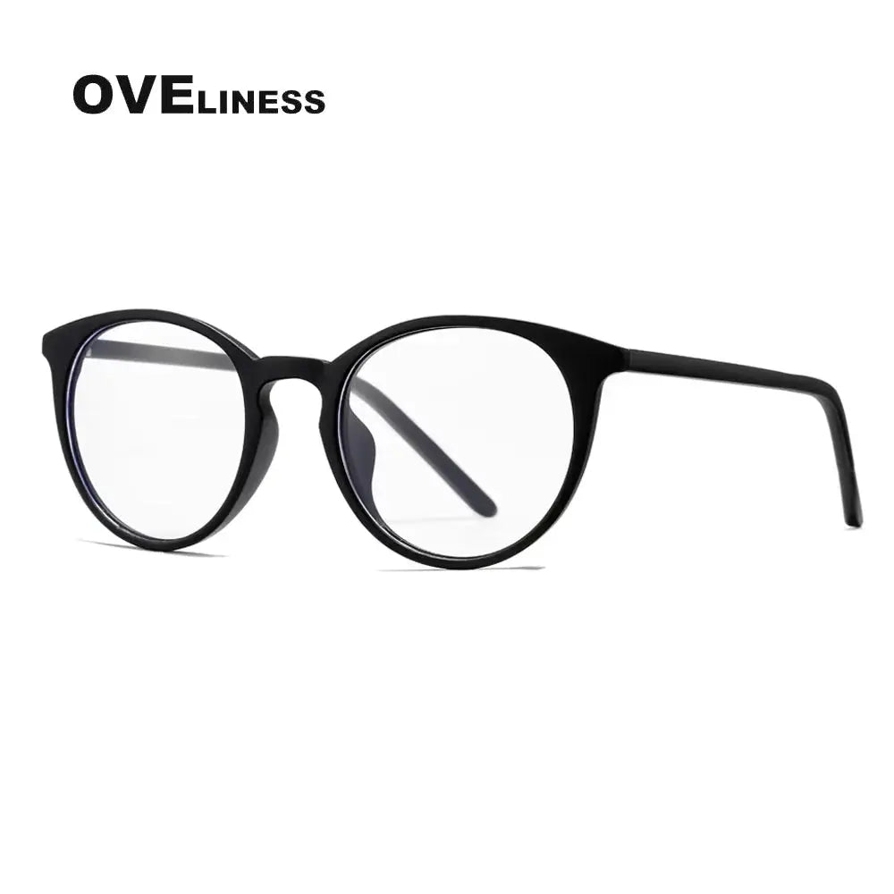 Women's Round Full Rim Titanium Prescription Glasses 927251 — view 3 | Rx Spectacle