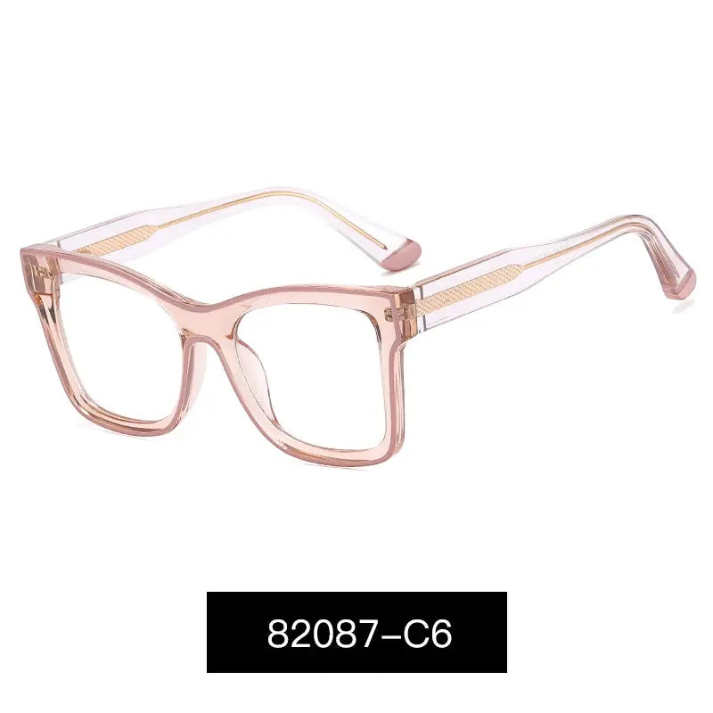 Women's Cat Eye Full Rim TR90 Prescription Glasses 82087 — view 5 | Rx Spectacle
