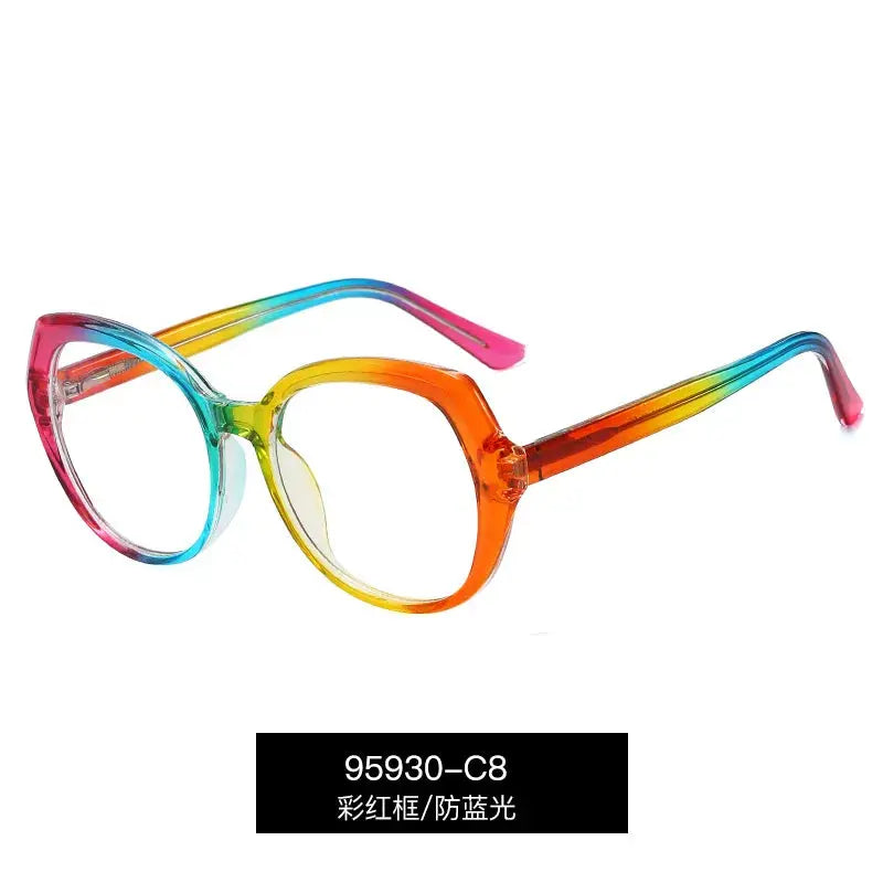 Women's Oval Full Rim TR90 Prescription Glasses 795930 — view 7 | Rx Spectacle