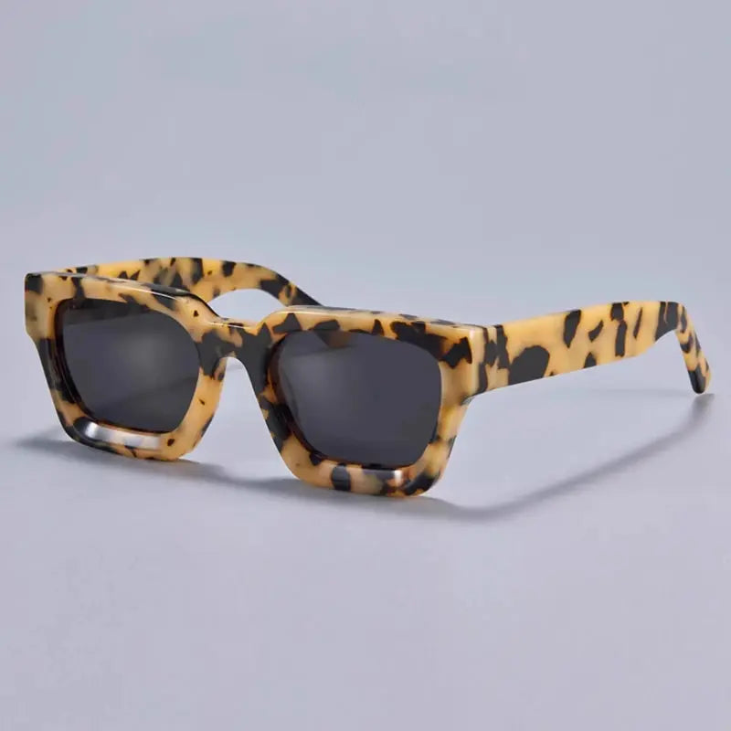 Unisex Square Full Rim Acetate Prescription Glasses 721439 — view 5 | Rx Spectacle