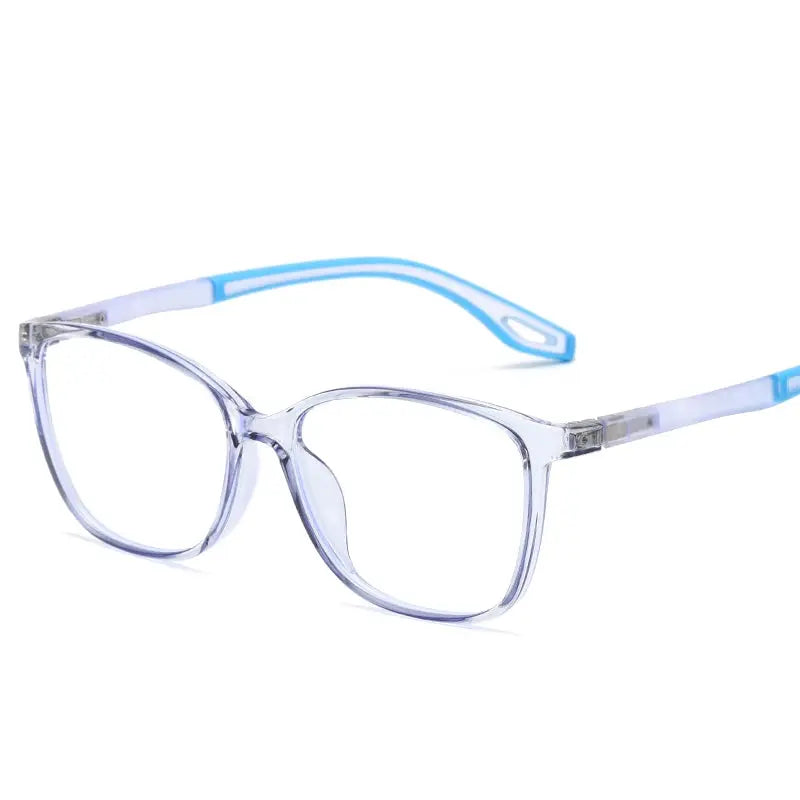 Unisex Square Full Rim Plastic Prescription Glasses 81312 — view 6 | Rx Spectacle