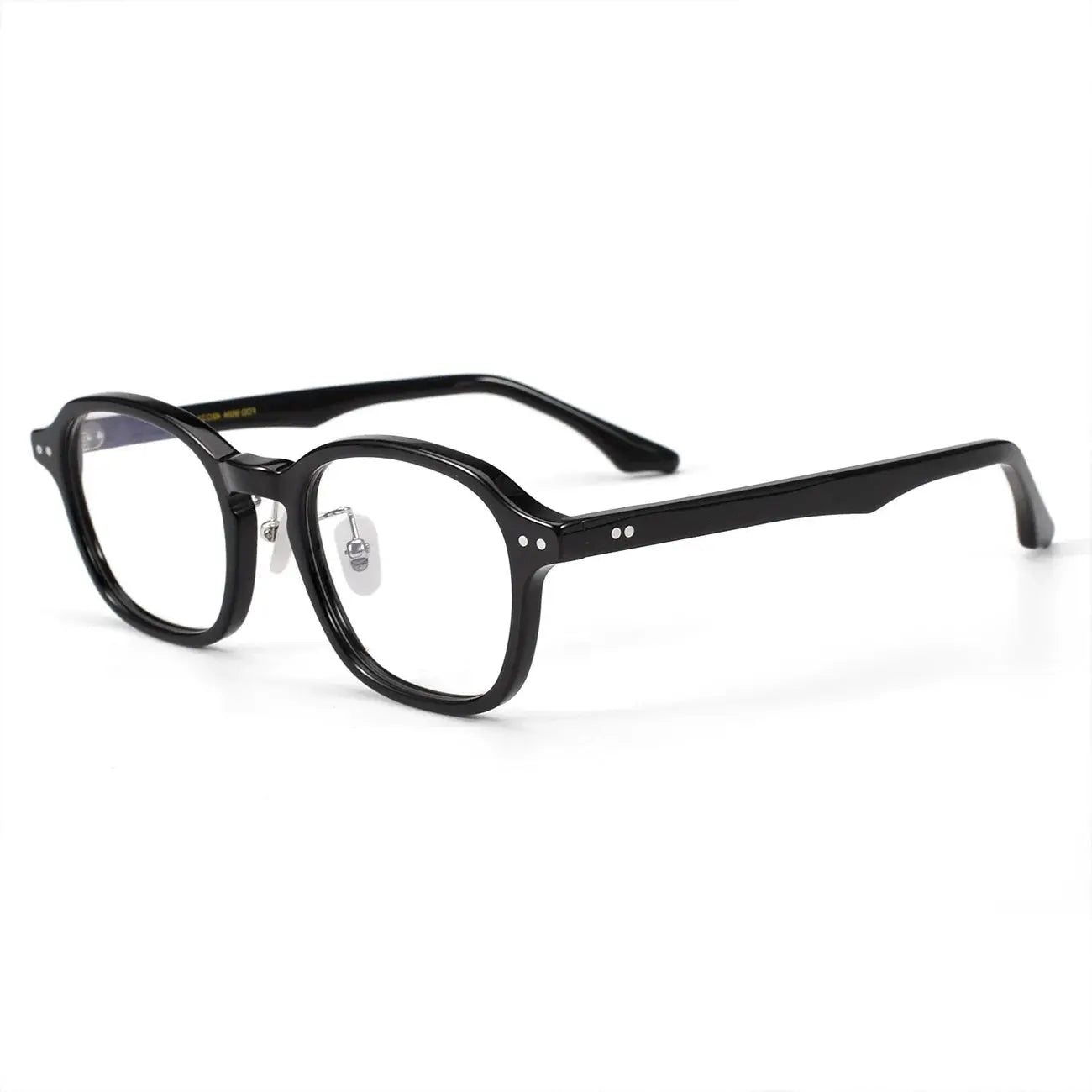 Unisex Polygon Full Rim Acetate Prescription Glasses 369804 — view 5 | Rx Spectacle