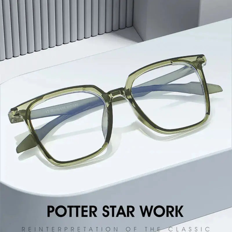 Unisex Square Full Rim Acetate Reading Glasses 81013 — view 1 | Rx Spectacle