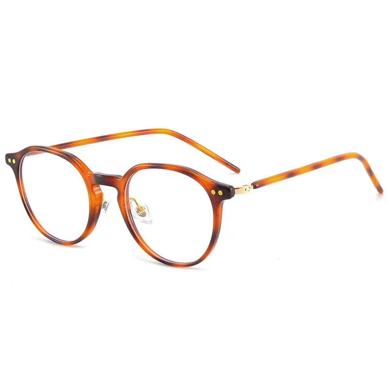 Women's Oval Full Rim Acetate Prescription Glasses 72272 — view 5 | Rx Spectacle