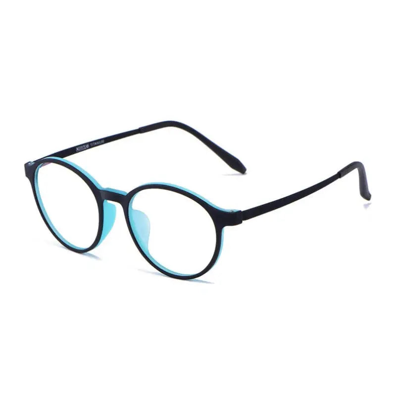 Women's Round Full Rim Titanium Prescription Glasses 913562 — view 4 | Rx Spectacle