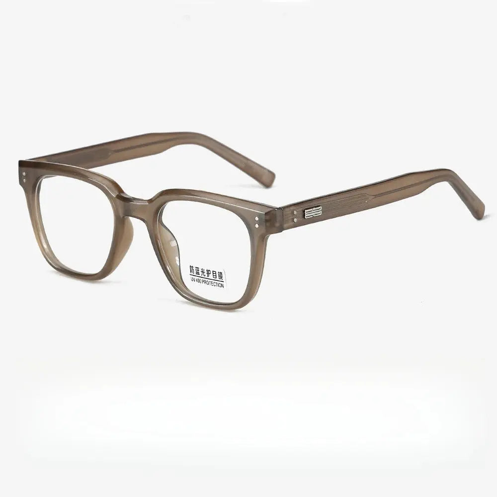 Unisex Square Full Rim TR90 Prescription Glasses Y9136 — view 8 | Rx Spectacle