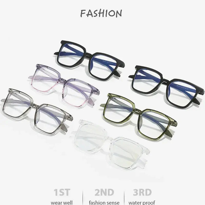 Unisex Square Full Rim Acetate Reading Glasses 81013 — view 2 | Rx Spectacle