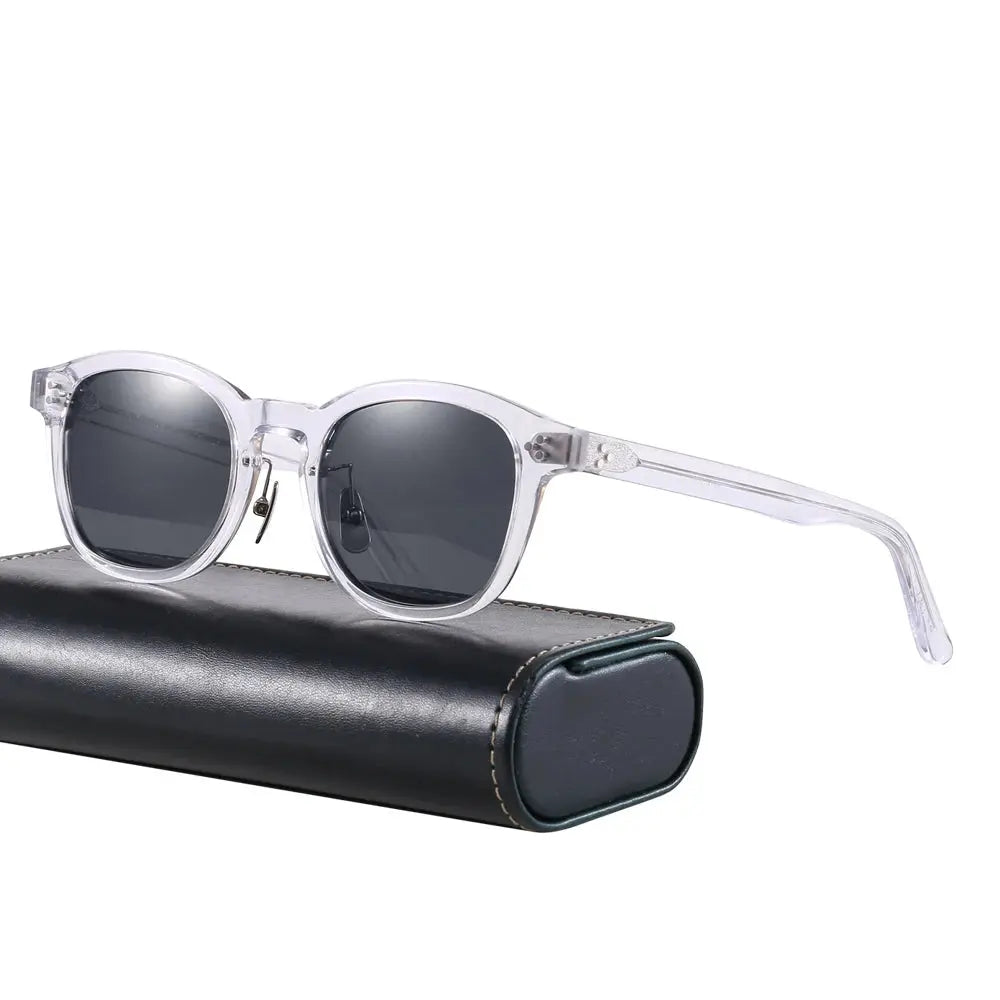 Men's Square Full Rim Acetate Prescription Glasses 4950 — view 5 | Rx Spectacle