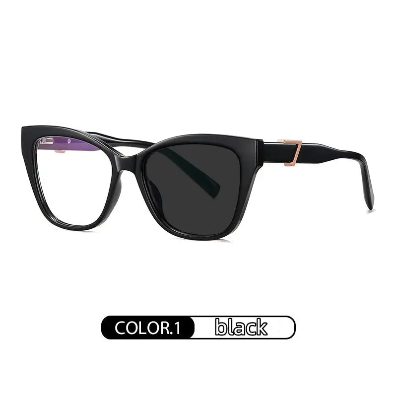 Unisex Cat Eye Full Rim Acetate Reading Glasses C909 — view 9 | Rx Spectacle