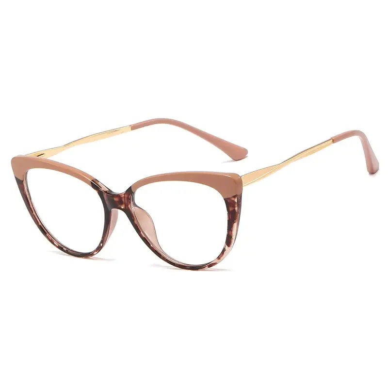 Women's Cat Eye Full Rim TR90 Prescription Glasses 92388 — view 7 | Rx Spectacle