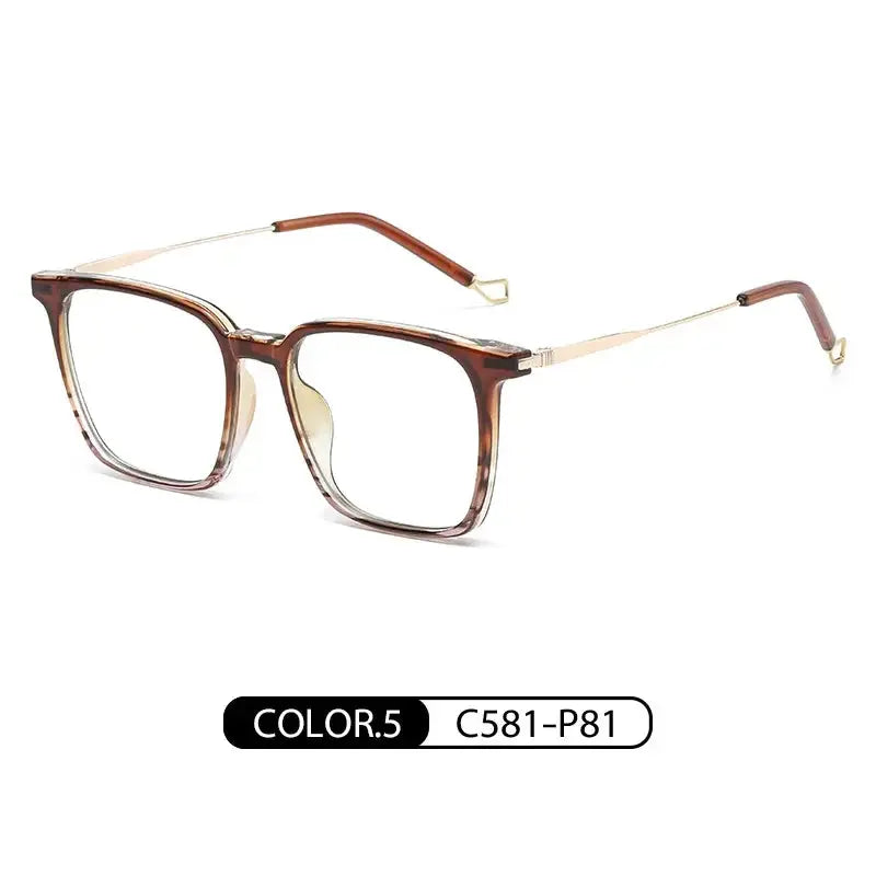 Unisex Square Full Rim TR90 Prescription Glasses — view 5 | Rx Spectacle