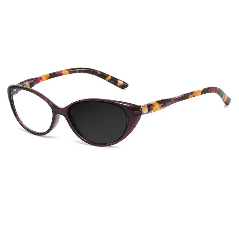 Women's Cat Eye Full Rim Alloy Reading Glasses 725001 — view 6 | Rx Spectacle