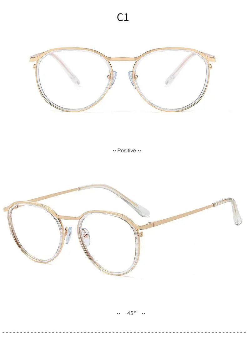 Women's Round Full Rim TR90 Prescription Glasses 95909 — view 17 | Rx Spectacle