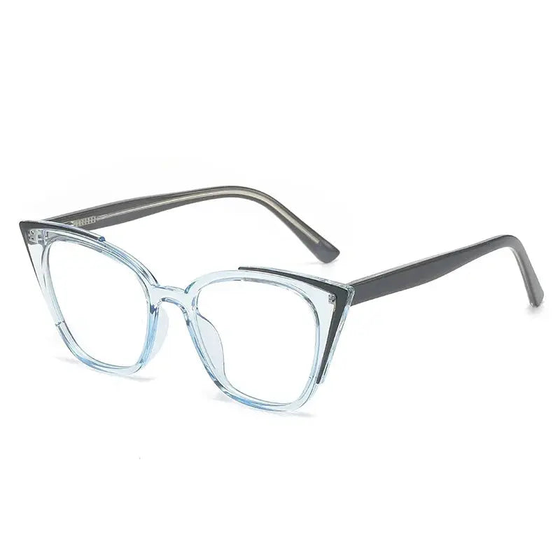 Women's Cat Eye Full Rim TR90 Prescription Glasses 70244 — view 6 | Rx Spectacle