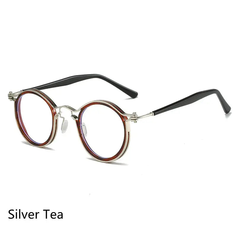 Unisex Round Full Rim Acetate Reading Glasses 2203 — view 10 | Rx Spectacle