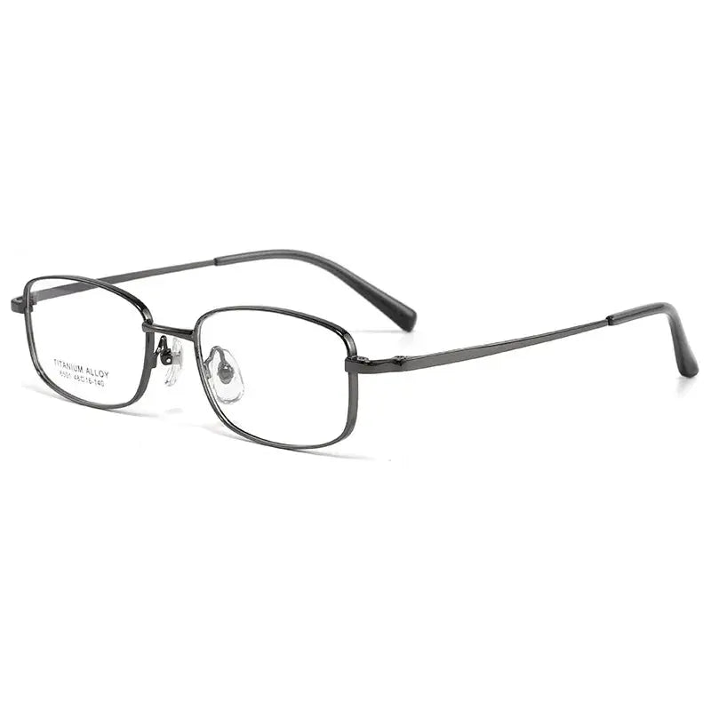 Women's Square Full Rim Alloy Prescription Glasses 36501 — view 6 | Rx Spectacle