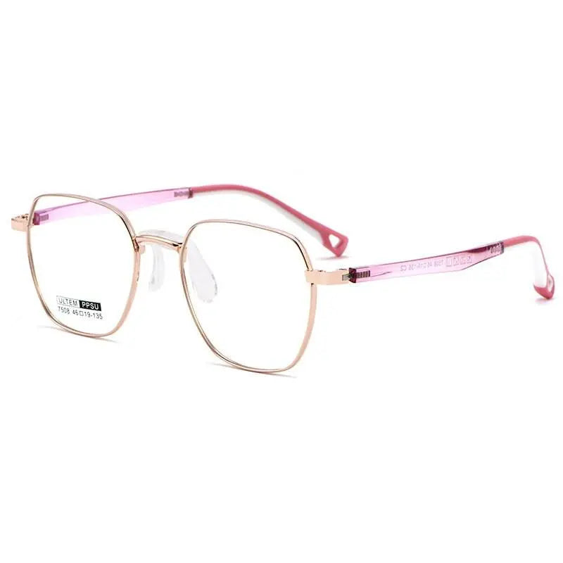 Unisex Polygon Full Rim Ultem Prescription Glasses 7508S — view 7 | Rx Spectacle