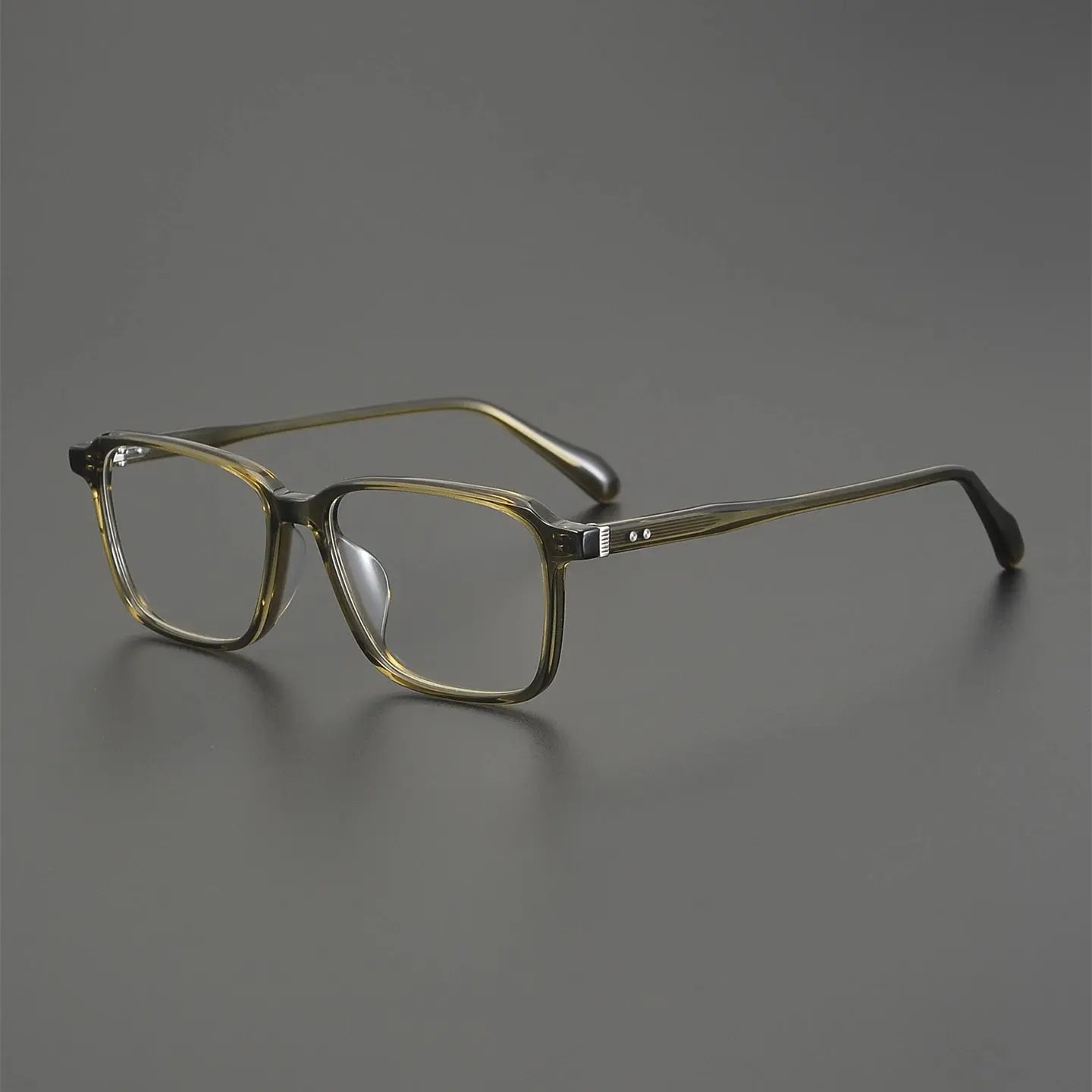 Unisex Browline Full Rim Acetate Prescription Glasses 639130 — view 4 | Rx Spectacle