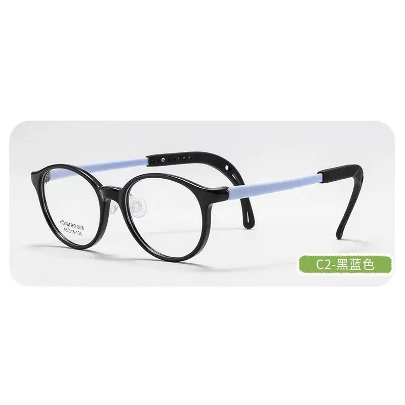 Unisex Oval Full Rim TR90 Prescription Glasses 9911 — view 3 | Rx Spectacle