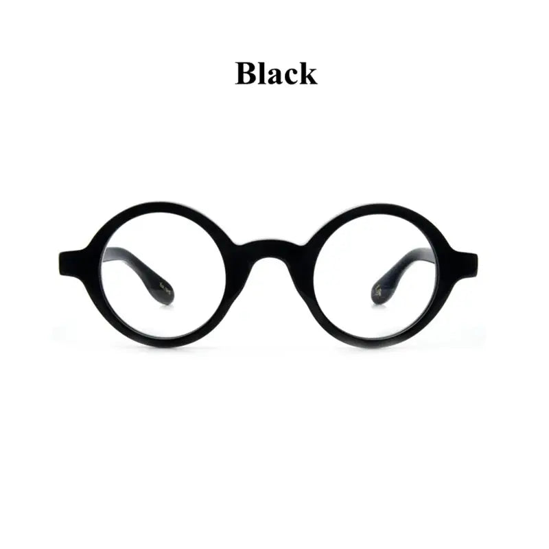 Round Full Rim Acetate Prescription Glasses 424221 — view 5 | Rx Spectacle
