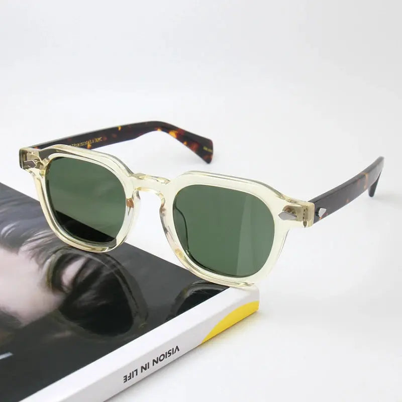 Unisex Square Full Rim Acetate Prescription Glasses 23145 — view 5 | Rx Spectacle