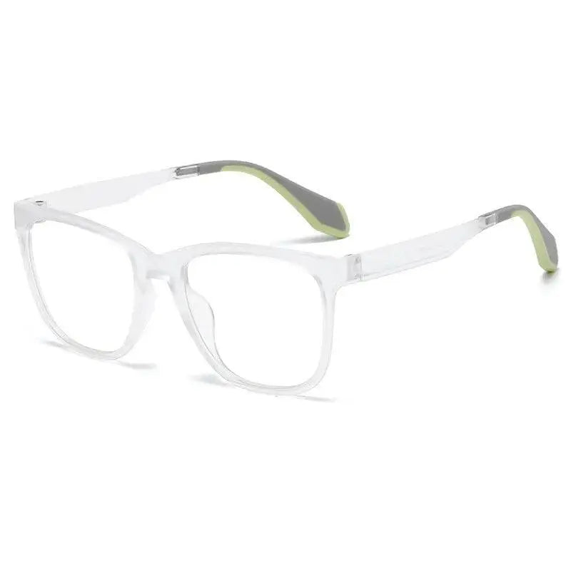 Men's Square Full Rim Titanium Sports Glasses 02002 — view 7 | Rx Spectacle