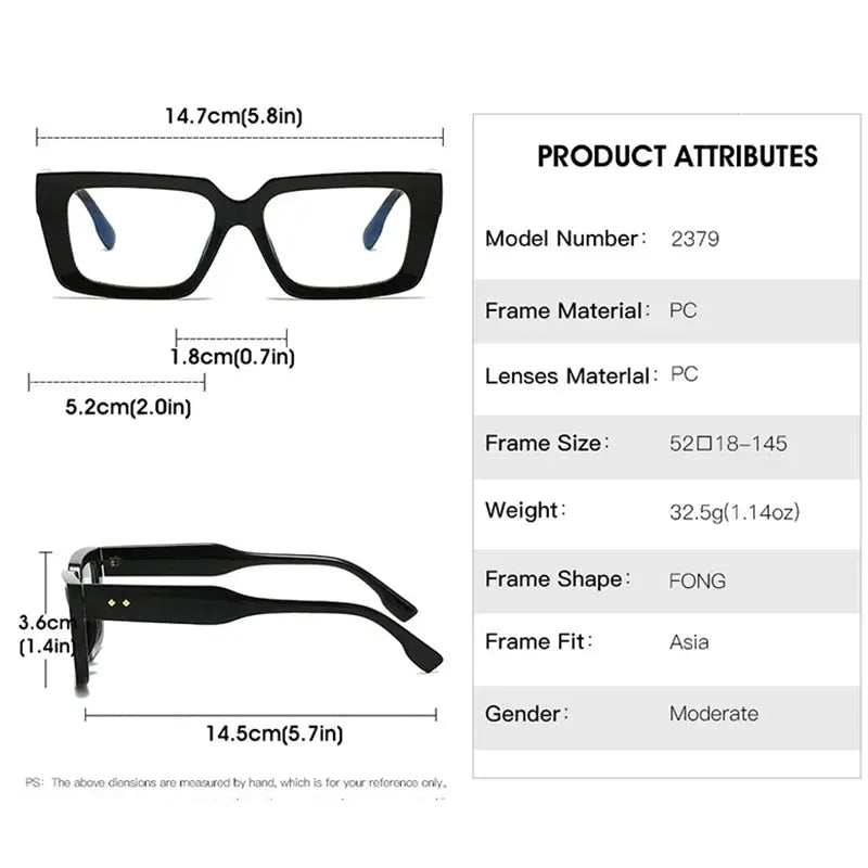 Unisex Browline Full Rim Prescription Glasses 237900 — view 2 | Rx Spectacle