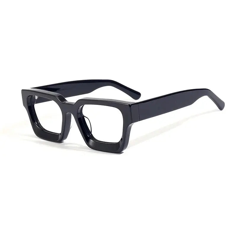 Unisex Browline Full Rim Acetate Prescription Glasses 71439 — view 6 | Rx Spectacle