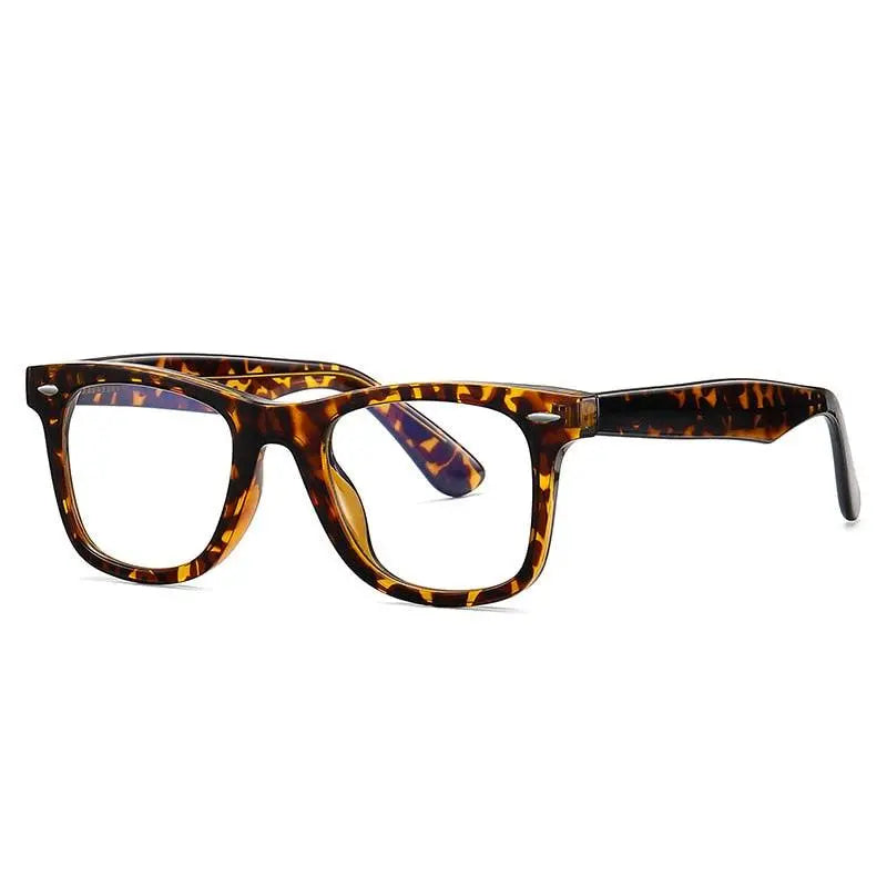 Unisex Square Full Rim Acetate Prescription Glasses 2102 — view 10 | Rx Spectacle
