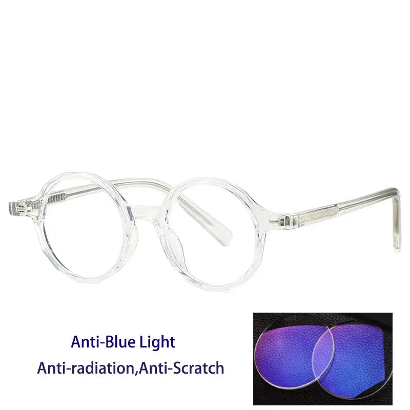 Women's Round Full Rim TR90 Reading Glasses 28008 — view 13 | Rx Spectacle