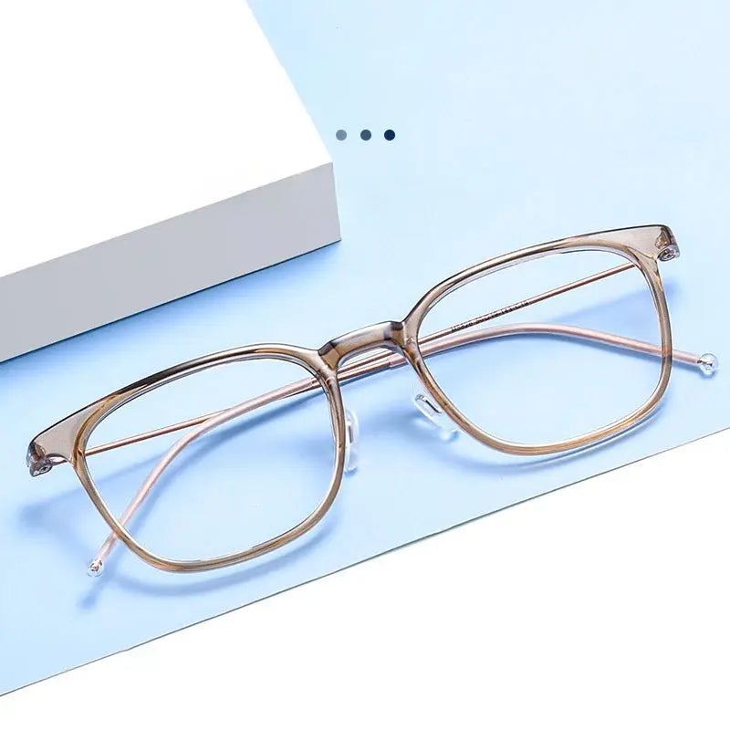 Women's Square Full Rim TR90 Prescription Glasses 5826 — view 1 | Rx Spectacle