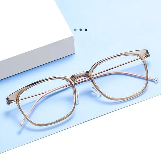 Women's Square Full Rim TR90 Prescription Glasses 5826 — view 1 | Rx Spectacle