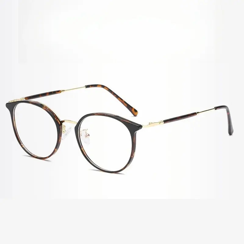 Unisex Round Full Rim TR90 Prescription Glasses 22642 — view 7 | Rx Spectacle