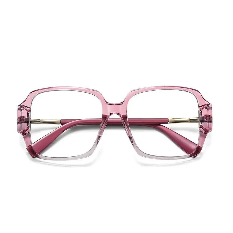 Women's Square Full Rim Acetate Prescription Glasses 2099 — view 5 | Rx Spectacle
