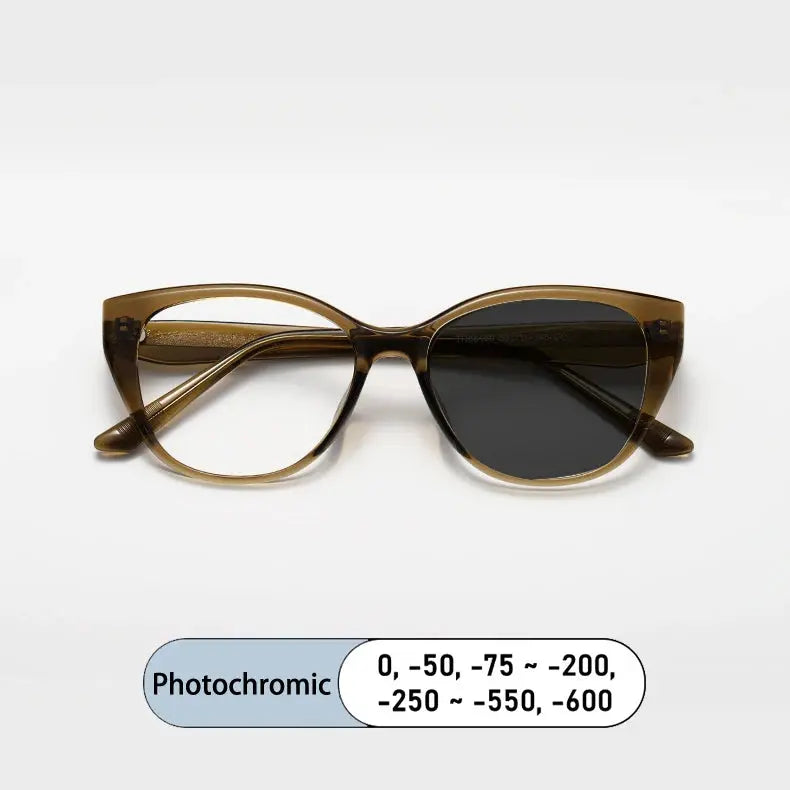 Women's Cat Eye Full Rim TR90 Reading Glasses 86159 — view 7 | Rx Spectacle